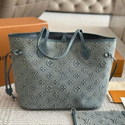 Louis Vuitton LV Neverfull Shoulder Bag Tote Shopping Bag