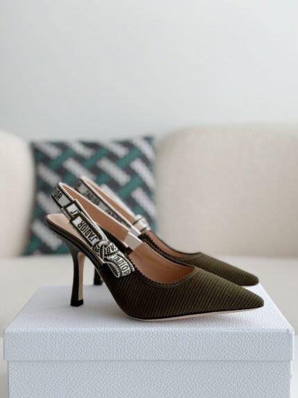 Dior Pointed toe slingback high heels 6.5cm Sandals